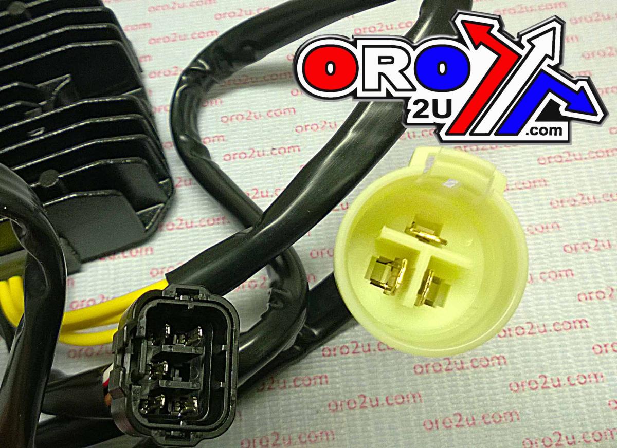 VOLTAGE REGULATOR / RECTIFIER, 12V ARTIC CAT, AAC6008, ATV thumbnail 3