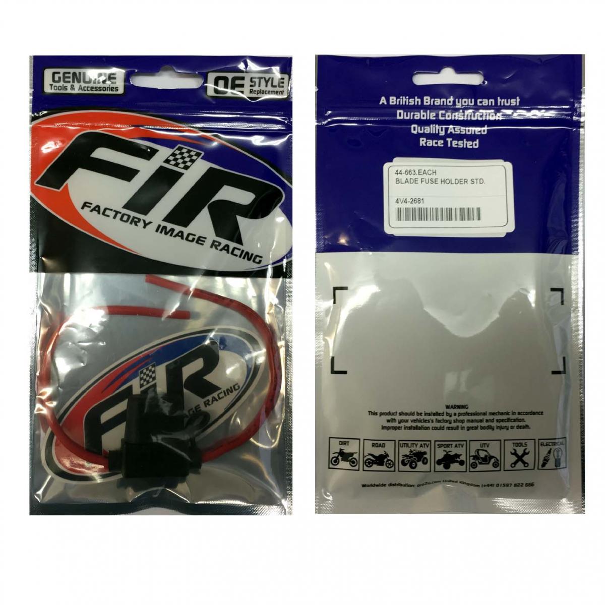 BLADE FUSE HOLDER INLINE 30AMP STANDARD. EACH, UP-01353 thumbnail 3
