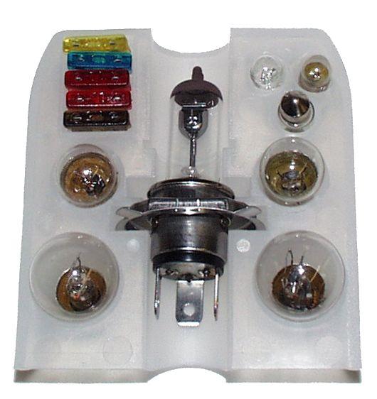 UNIVERSAL LIGHT BULB & FUSE SET 13pcs image 1