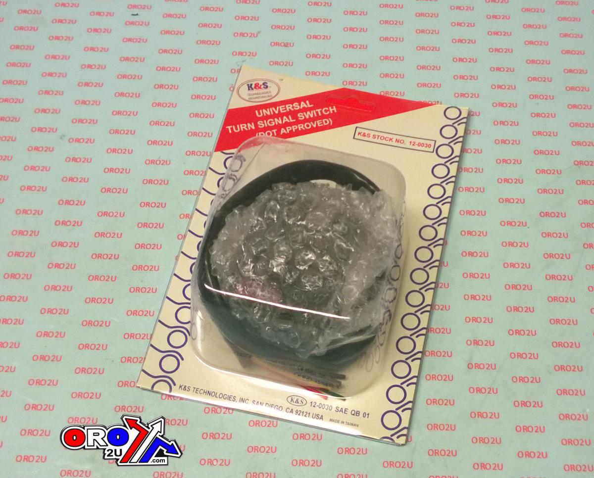SWITCH UNIVERSAL TURN SIGNAL k&S 12-0030 thumbnail 4