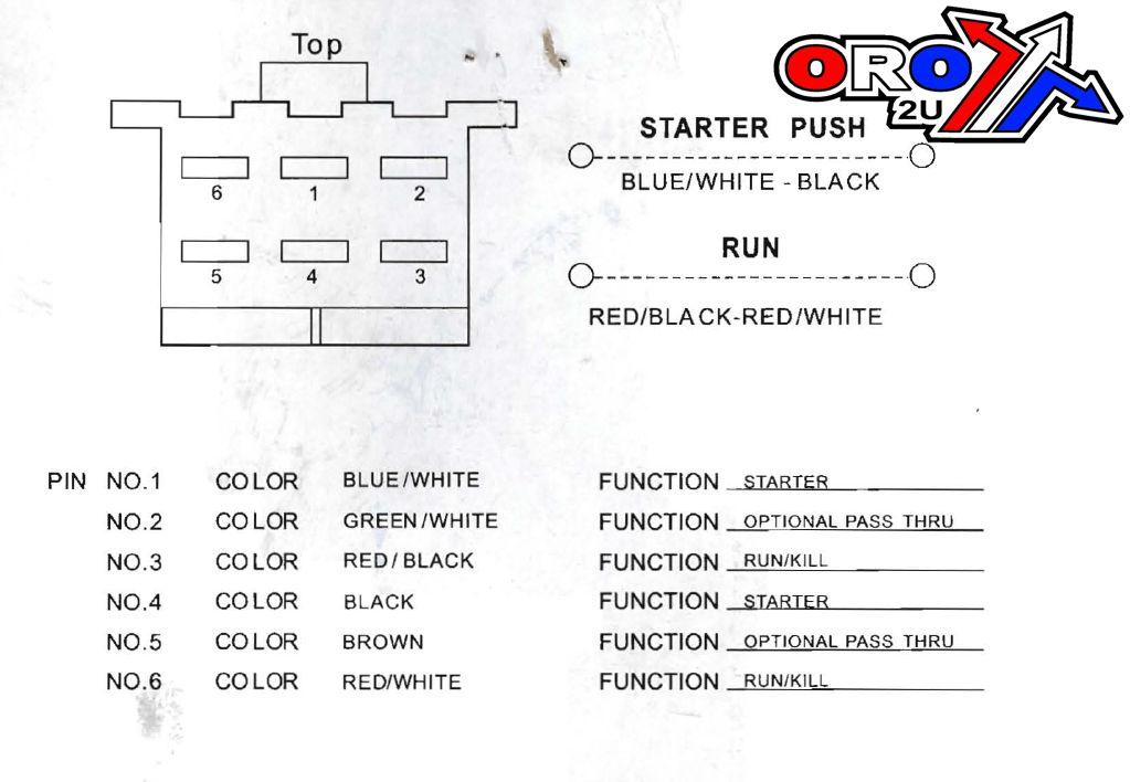 SWITCH STARTER / KILL RH YAM, SWITCH 4C8-83975-00-00 YZFR1, KS12-0203 thumbnail 9