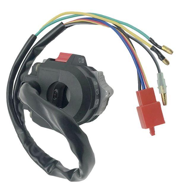 SWITCH HANDLEBAR LH 88-01 YAMAHA YFS 200 BLASTER 12XJ-83975-00-00 2XJ-83975-01-00 2XJ-83975-09-00