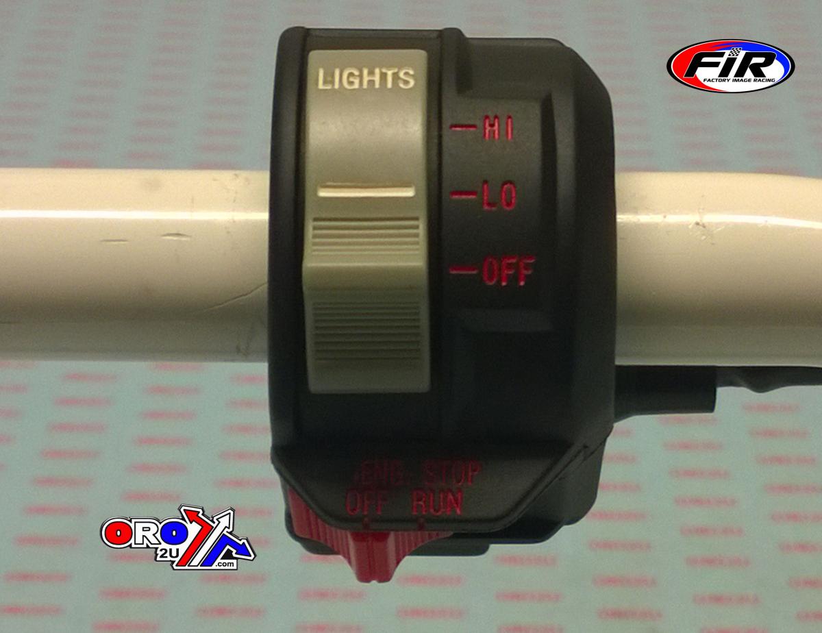 SWITCH HANDLEBAR LH 88-01 YAMAHA YFS 200 BLASTER 12XJ-83975-00-00 2XJ-83975-01-00 2XJ-83975-09-00 thumbnail 3