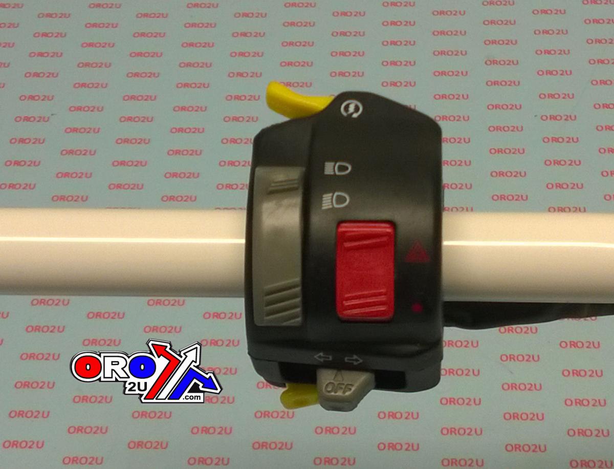 SWITCH HANDLEBAR LH YAMAHA ATV 6AC UNVERSAL FITMENT thumbnail 4