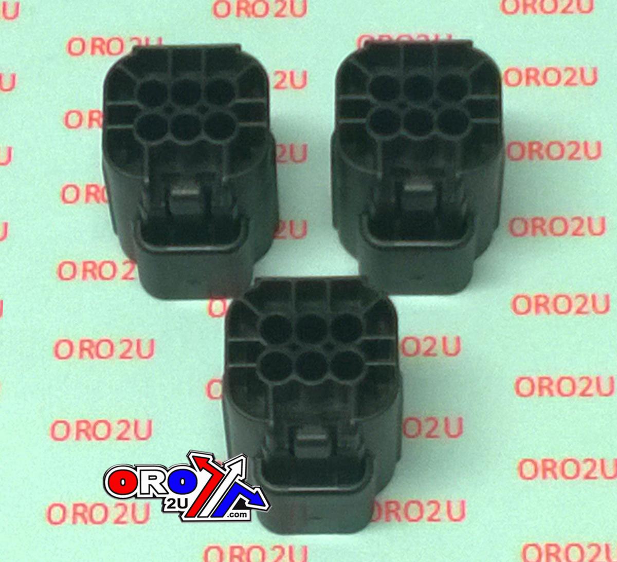 6 PIN FEMALE CONNECTOR FRA-118 thumbnail 3