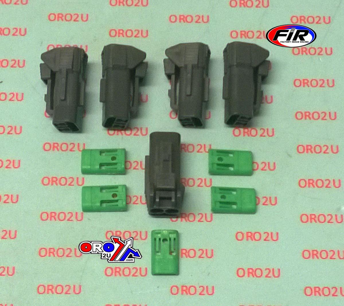 2 PIN MALE CONNECTOR FRM-105, PACK / 5 thumbnail 2