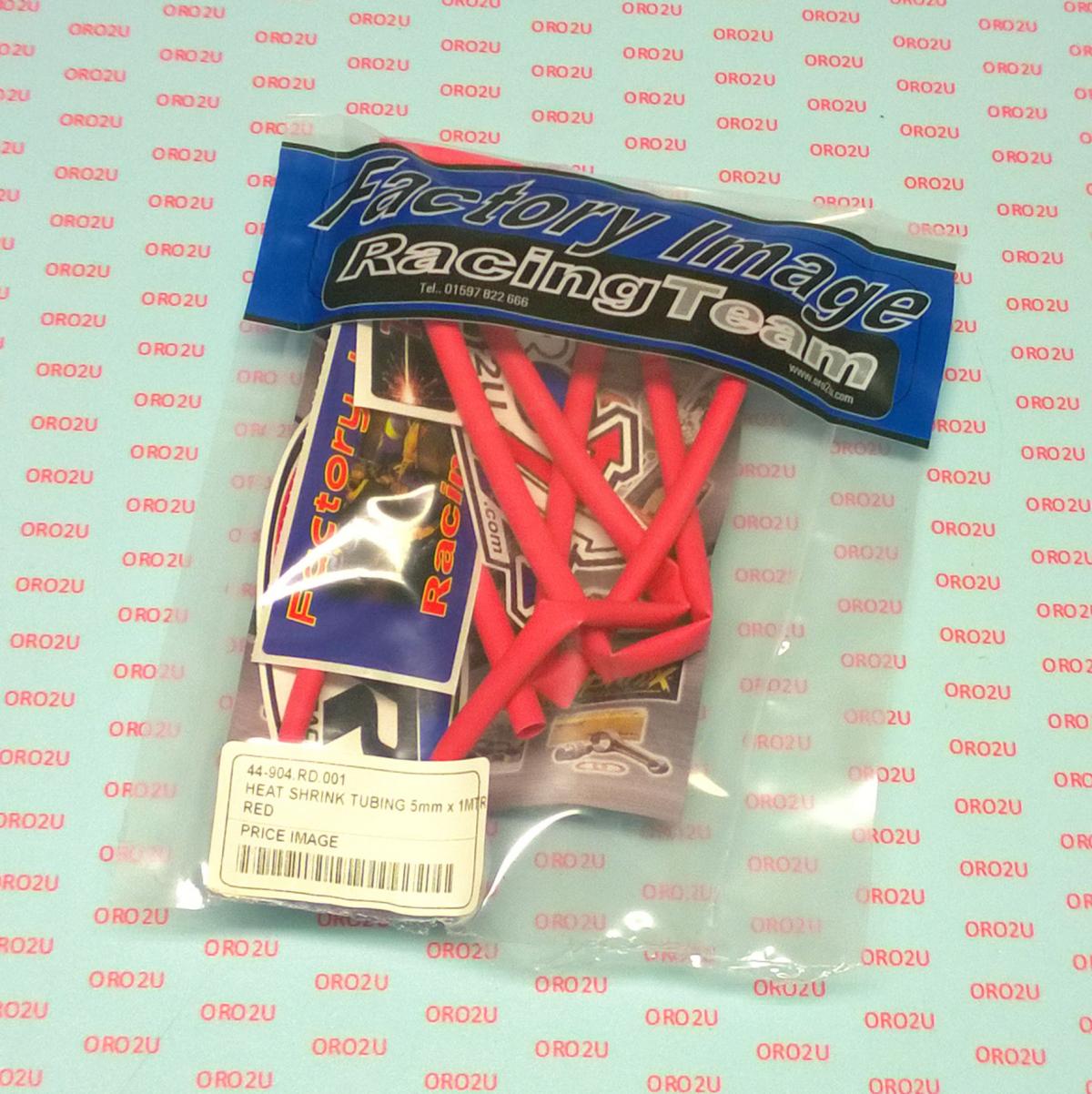 HEAT SHRINK TUBING 5mm x 1MTR, RED thumbnail 2