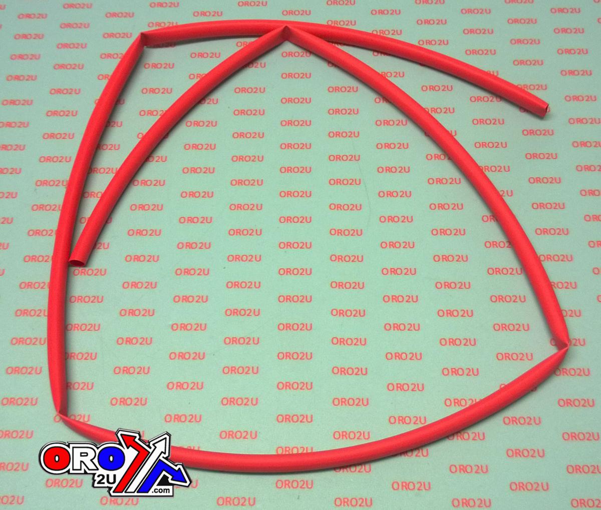 HEAT SHRINK TUBING 6mm x 1MTR, RED thumbnail 2