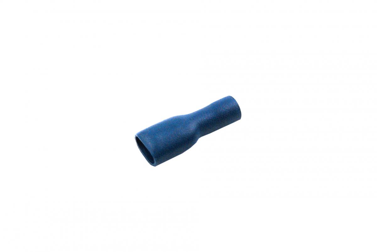 TERMINAL BLUE SPADE FEMALE 10, PACK OF 10 / T6.3mm thumbnail 2