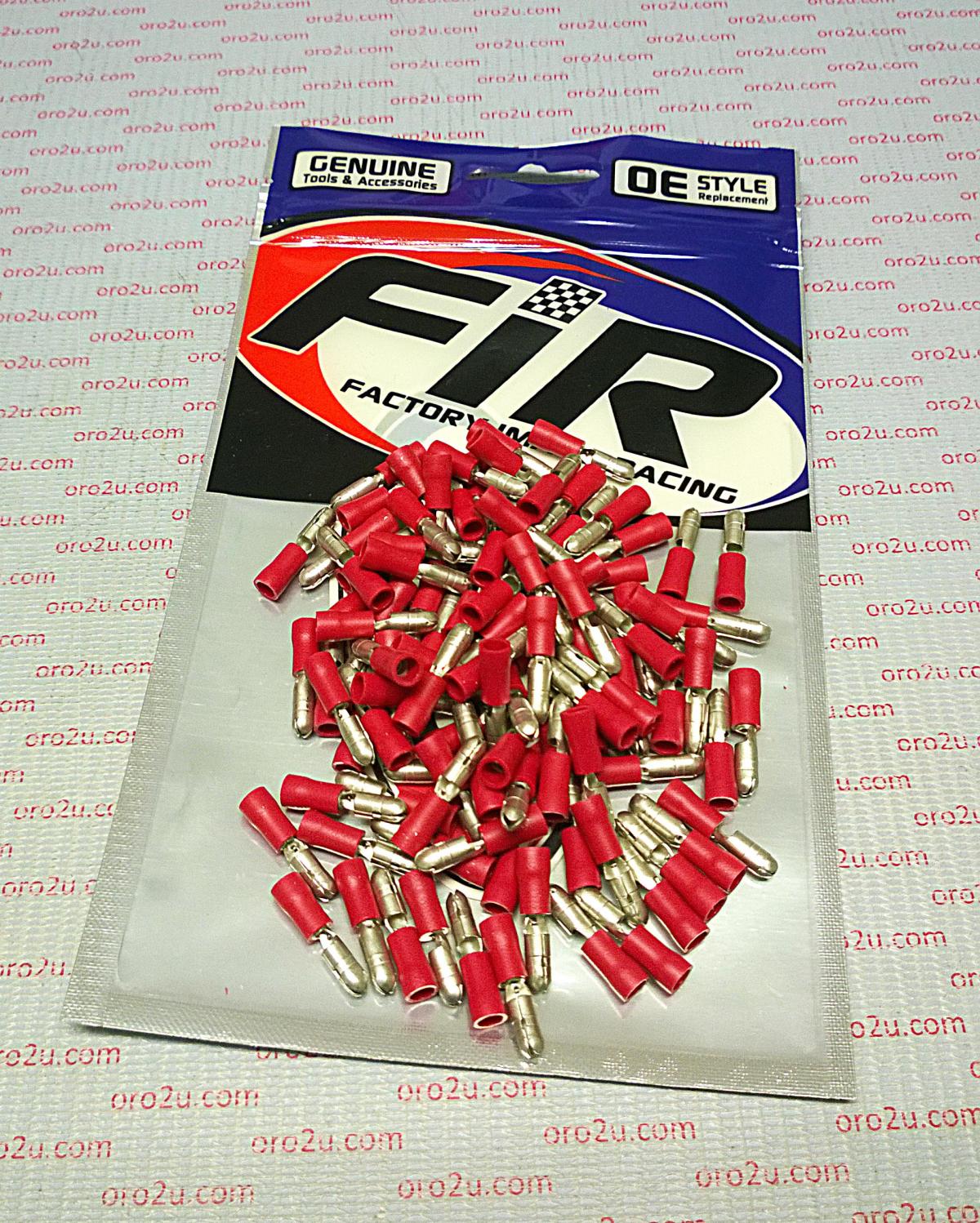TERMINAL RED MALE BULLET M4 WT63 PACK OF 100 thumbnail 4
