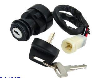 IGNITION KEY SWITCH 4 PIN 85-95 YAMAHA YFM 80 100 225 250 350 350X YFA 1 2FJ-82510-02-00