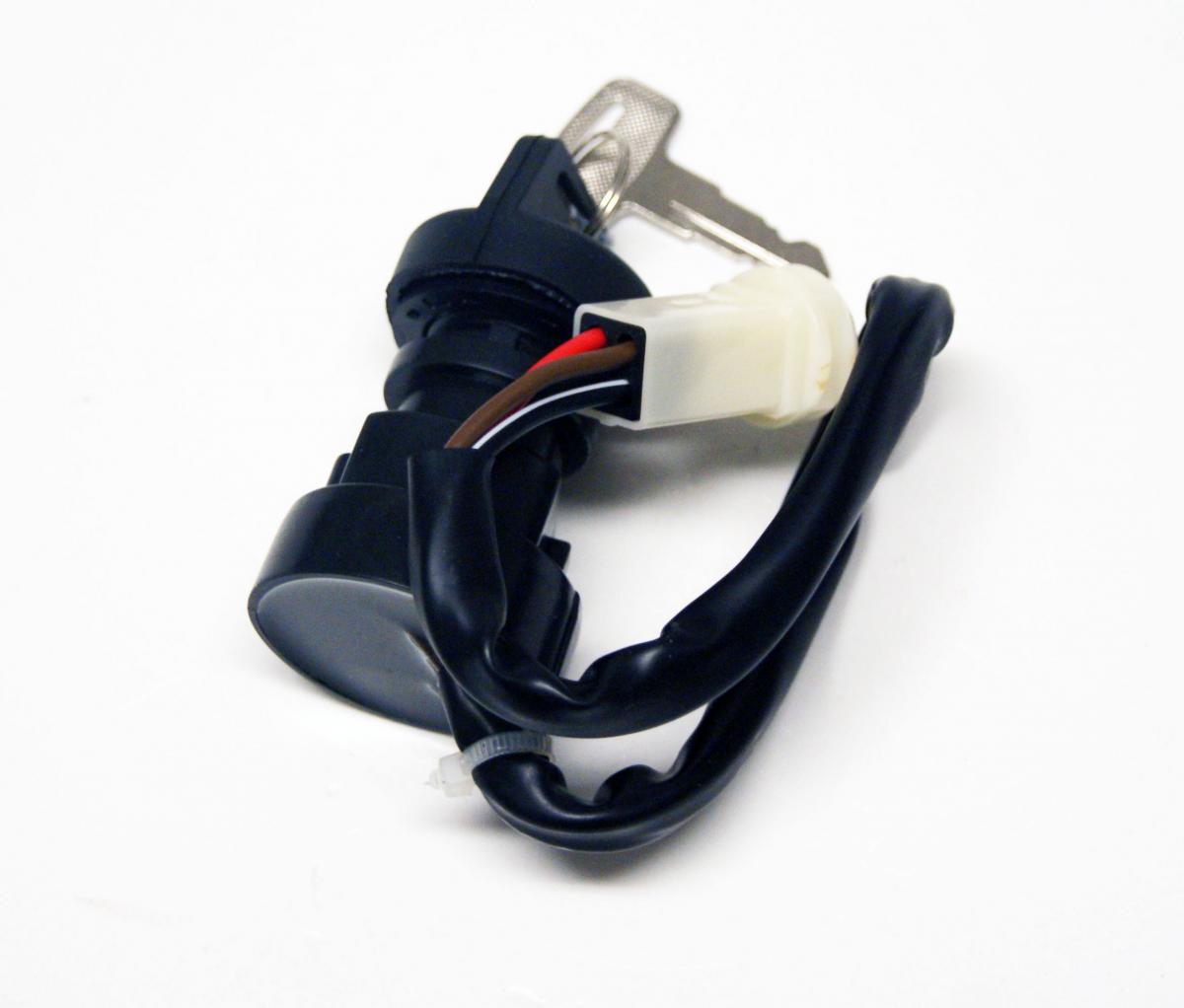 IGNITION KEY SWITCH 4 PIN 85-95 YAMAHA YFM 80 100 225 250 350 350X YFA 1 2FJ-82510-02-00 thumbnail 3