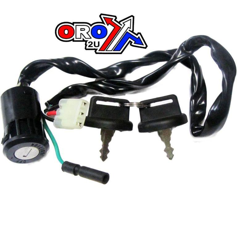 SWITCH IGNITION TRX250, HONDA 02-09 35100-HM8-000, TRX250 1997-01 TRX250EX 2001-05 TRX250TE,TM RECON 2002-20 thumbnail 3