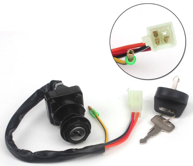 SWITCH IGNITION 87-06 SUZUKI LT-80 06-17 LT-Z 50 QUADSPORT ATV QUAD 37110-40B00 37110-40B01 thumbnail 5