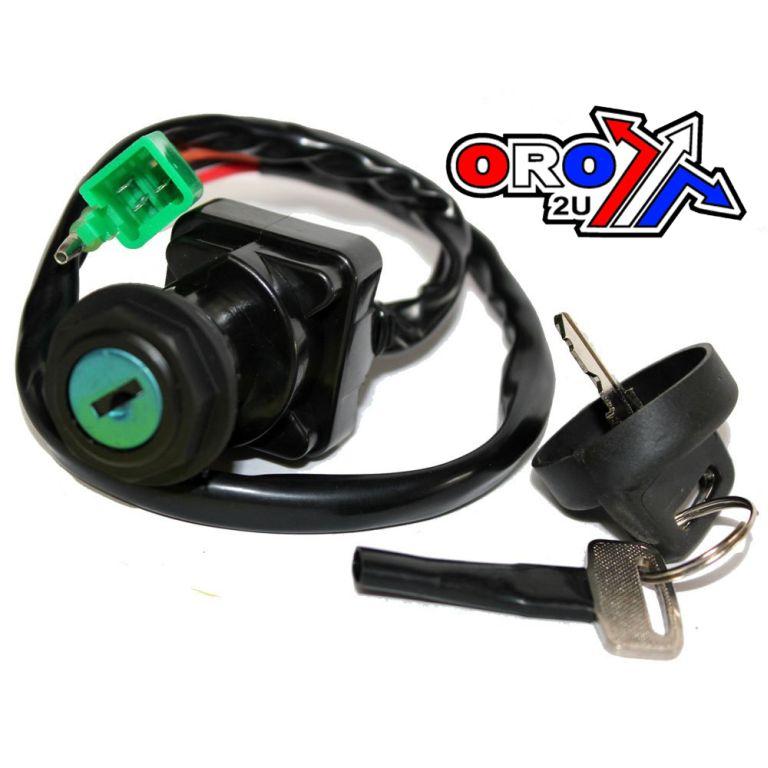 SWITCH IGNITION 87-06 SUZUKI LT-80 06-17 LT-Z 50 QUADSPORT ATV QUAD 37110-40B00 37110-40B01 thumbnail 6