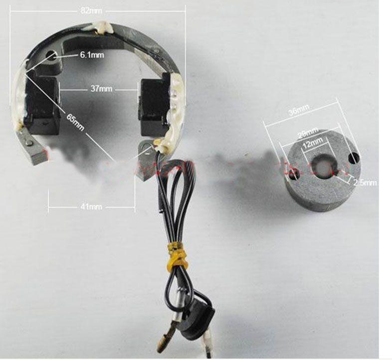 STATOR HT IGNITION COIL ROTOR FLYWHEEL 02-11 KTM 50 SX MINI BIKE 45139004000 45139005100 thumbnail 2