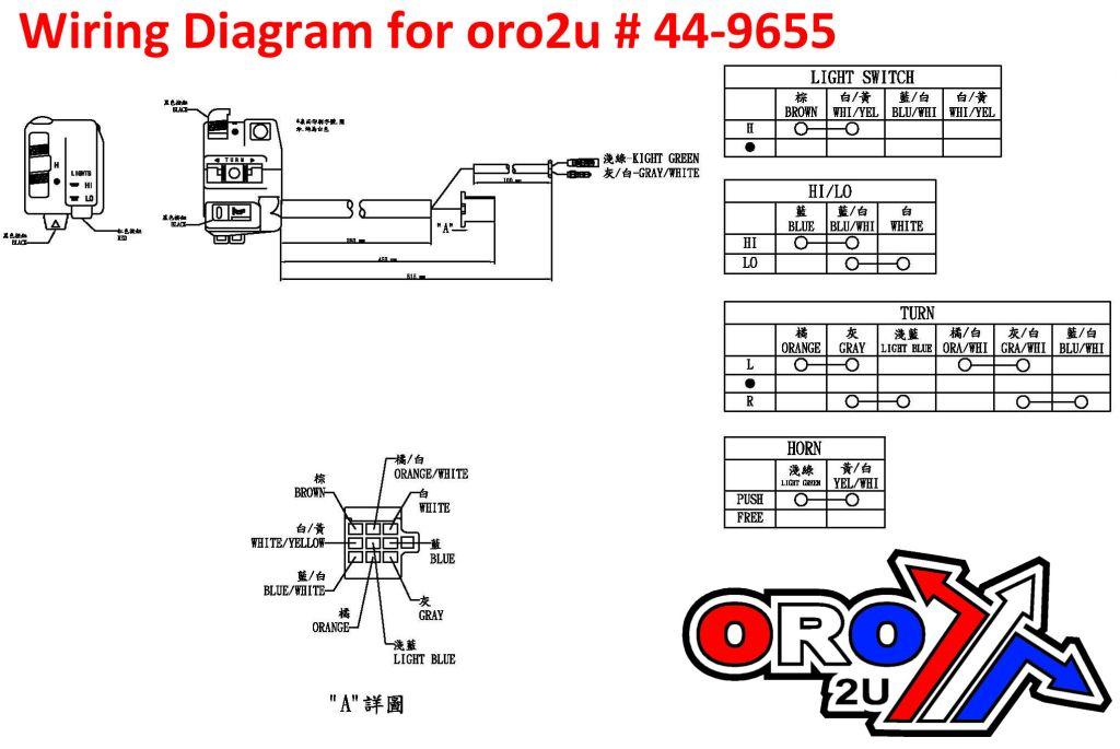 SWITCH HANDLEBAR 35200-KV6-000, HONDA XR250L 91-96 thumbnail 2