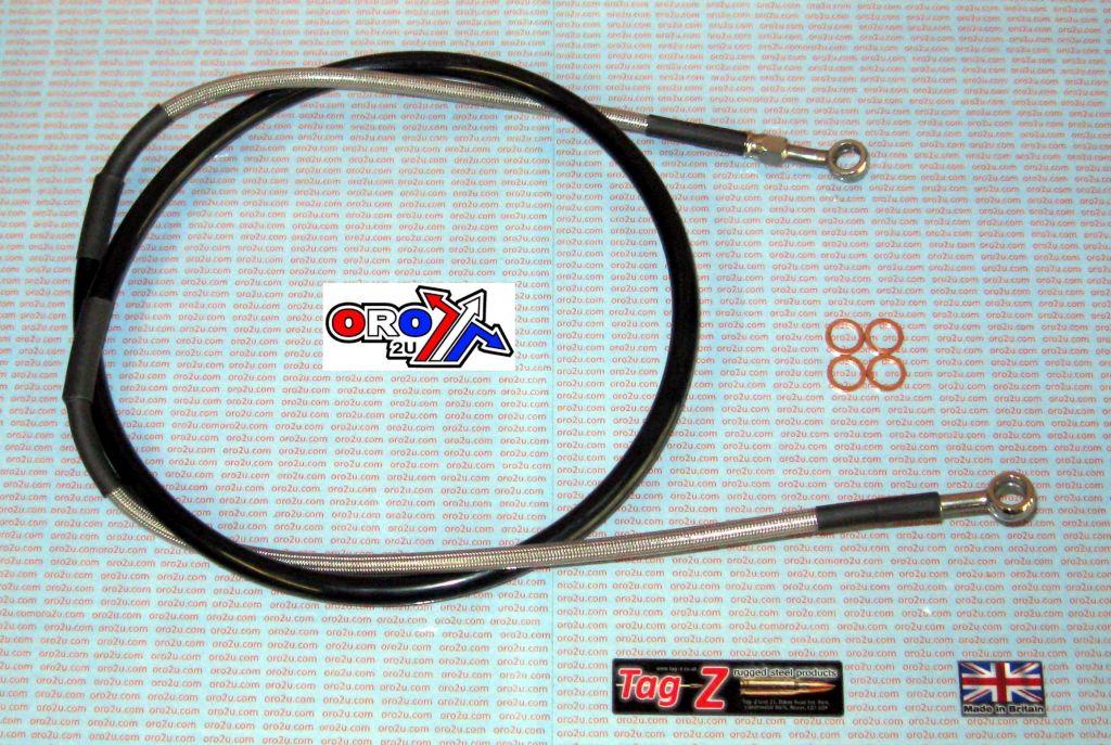 HOSE FRONT BRAKE SILVER / BLK YZ 125 YZ/WR 250 H-J 96-97 Y01-1-041/P thumbnail 2