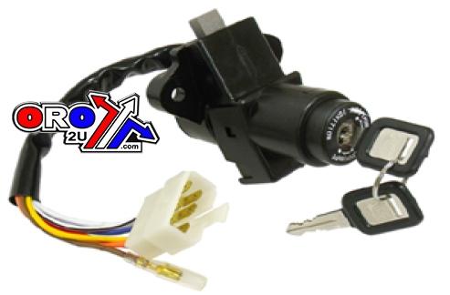 SWITCH IGNITION KAW KZ500-1100, 27005-5019, KAWASAKI, MC-01020, ROAD 11-408 thumbnail 2