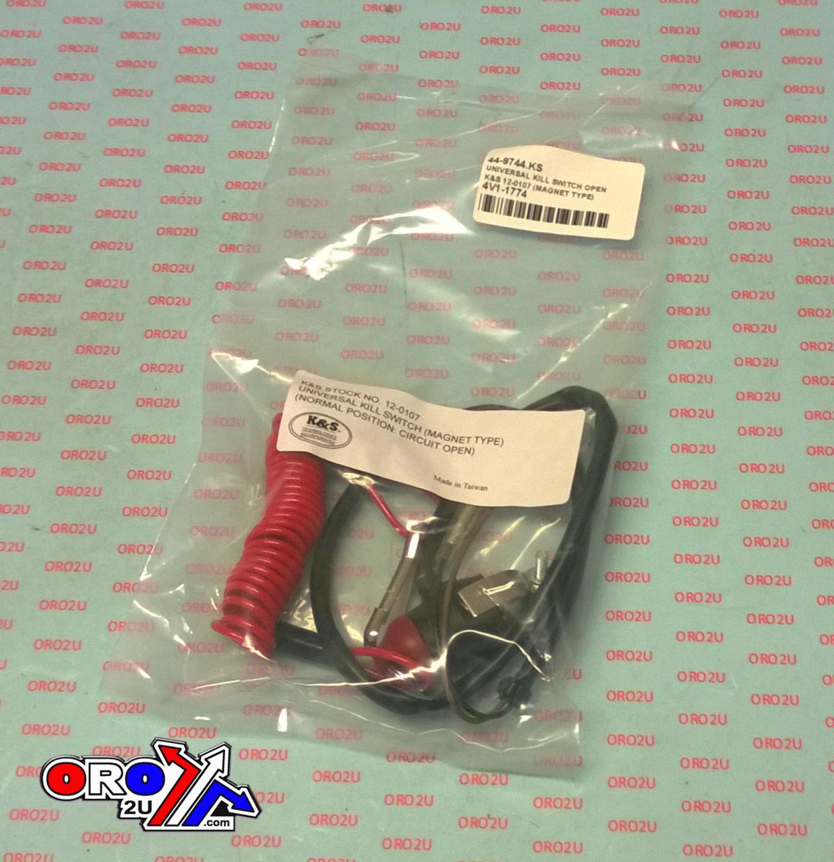 UNIVERSAL KILL SWITCH OPEN, K&S 12-0107 (MAGNET TYPE) thumbnail 5