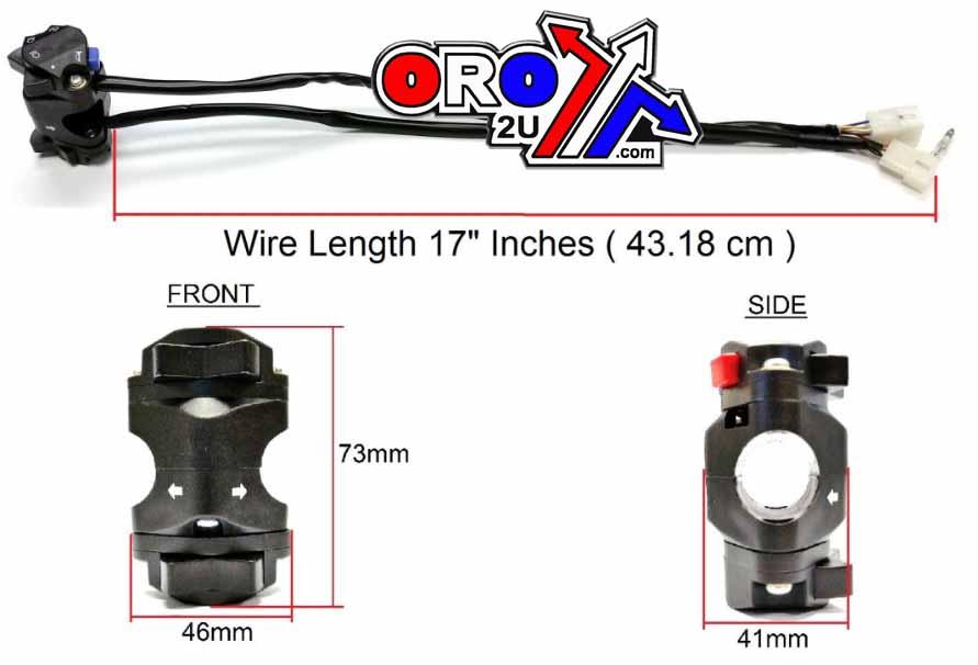 SWITCH LIGHT INDICATOR UNIVERSAL TYPE KTM MX-01024-1 thumbnail 5