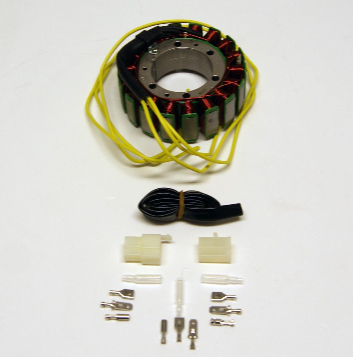 STATOR COIL HONDA GL NT650 VT700 750 1100 2112-0569 ST-14 21-144 21-128 21-104 thumbnail 2