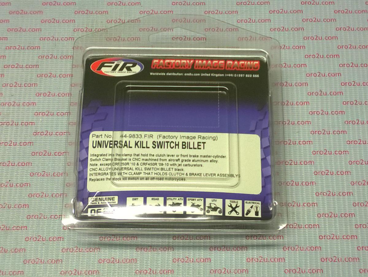 UNIVERSAL KILL SWITCH BILLET, CNC ALLOY BLACK thumbnail 3