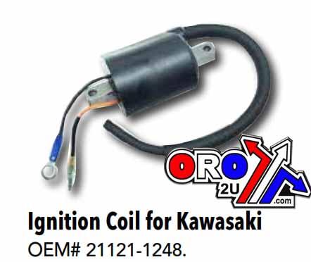 COIL IGNITION KAW 21121-1248, 20-6921 KAWASAKI KX250 95-98 thumbnail 5