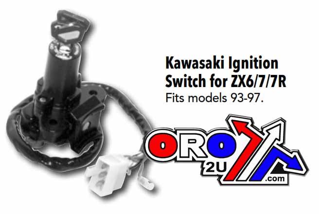 SWITCH IGNITION ZX6/7/7R 93-97, 21-5248 thumbnail 5