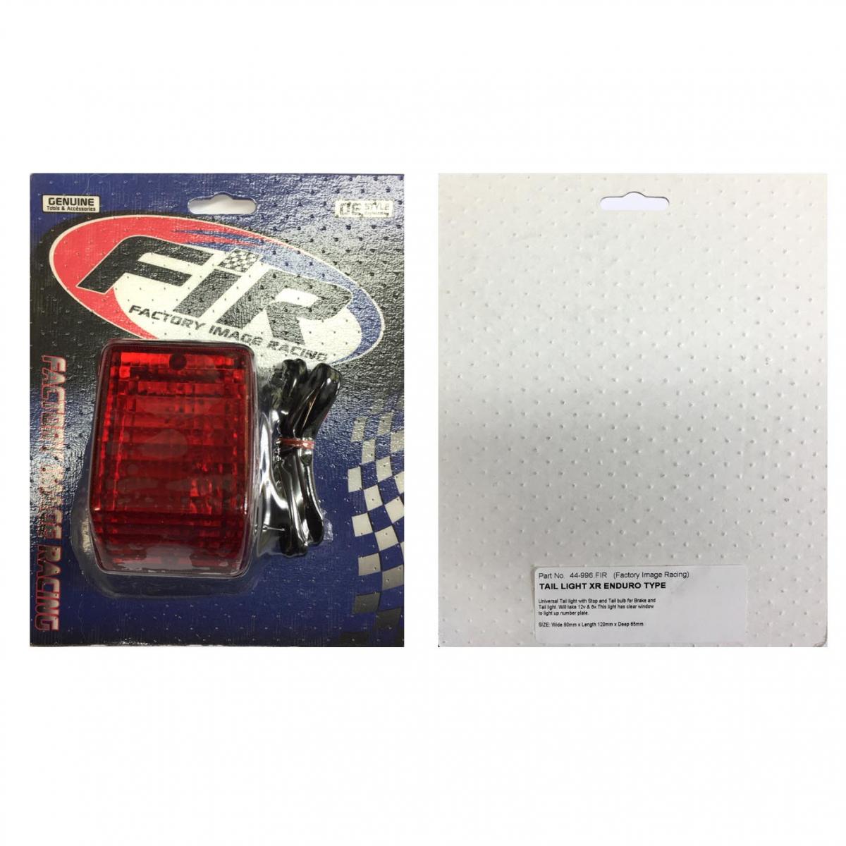 TAIL LIGHT XR ENDURO TYPE thumbnail 3