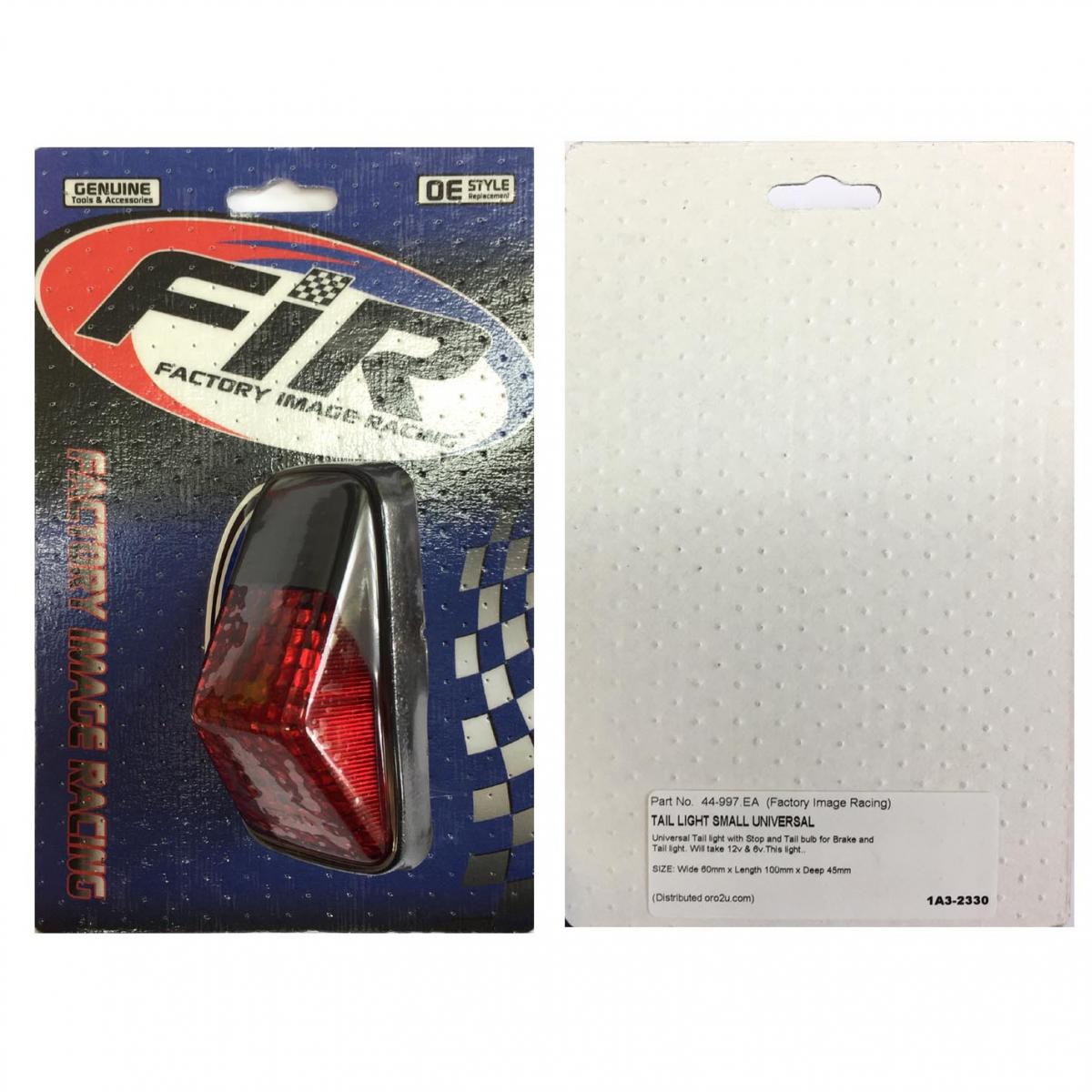 TAIL LIGHT SMALL UNIVERSAL thumbnail 3