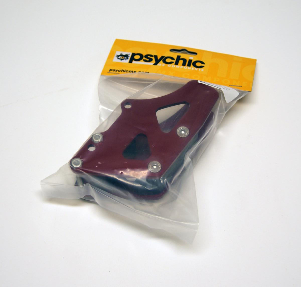 CHAIN GUIDE 07-09 HONDA CRF 250 450 R X PSYCHIC MX-03414RD RED 52146-MEN-J00 52147-MEN-J00 thumbnail 2