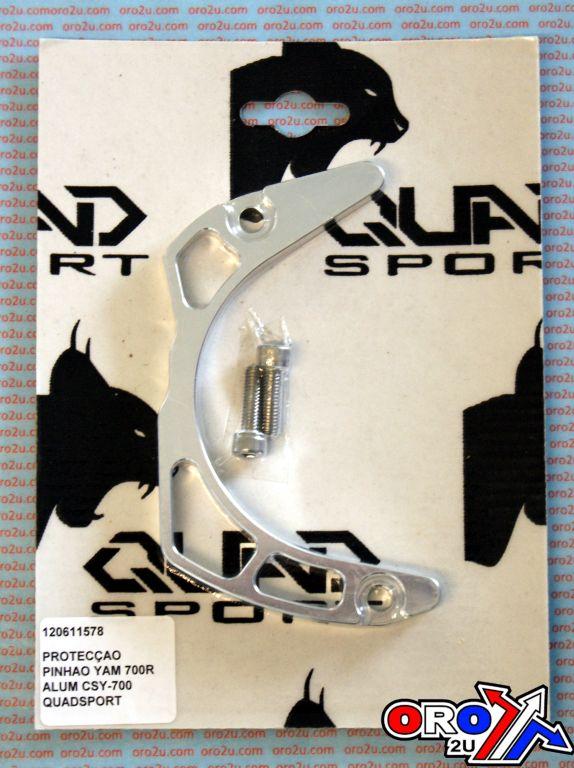 FRONT SPROCKET PROTECTION, YAMAHA YFM700R ATV ALUMINIUM, 120611578 image 1