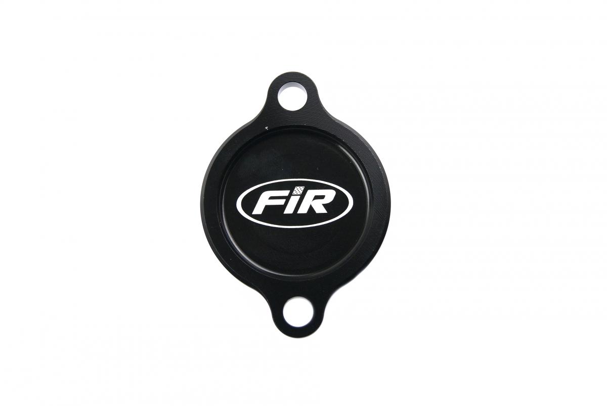 OIL FILTER COVER BLK ALLOY KAW, KAWASAKI KX250F 04-16 OFC-301