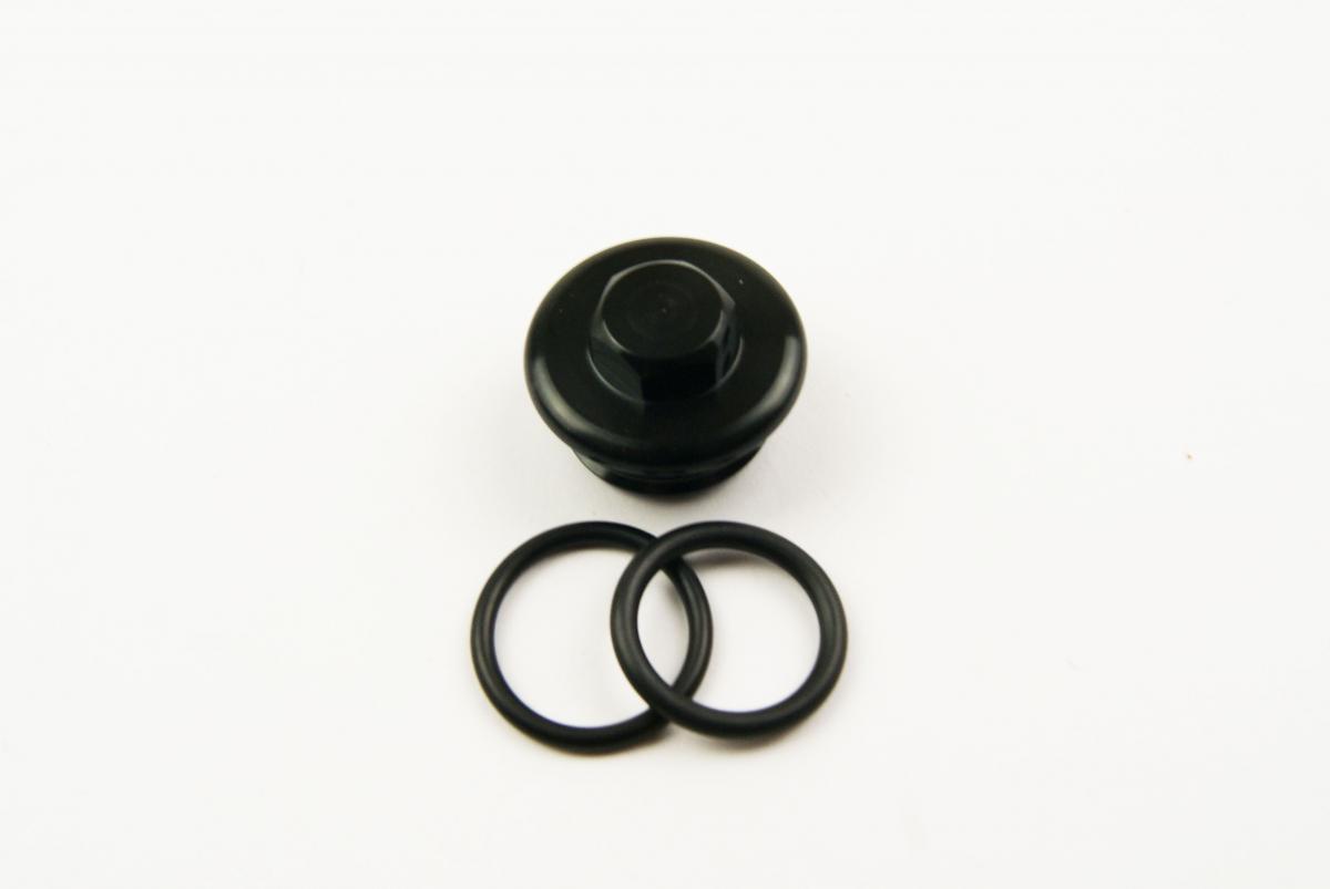 OIL FILLER PLUG ALLOY M24X3.0, KTM & HUSQVARNA BLACK OFP-05 BLACK thumbnail 2