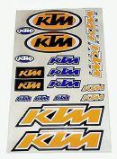 THICK KTM STICKER KIT image 1