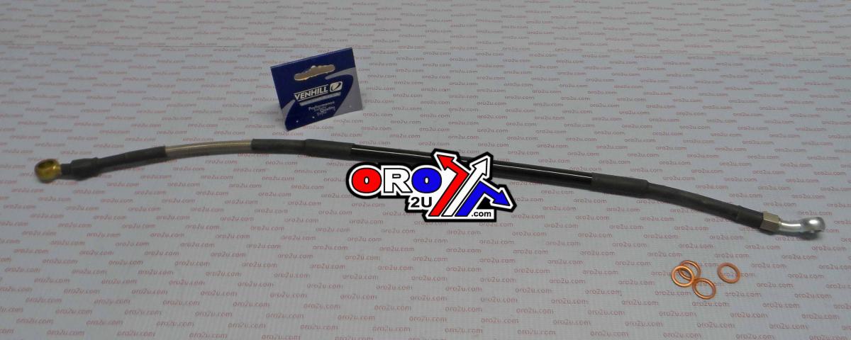 HOSE REAR BRAKE SILVER / BLK KAWASAKI KX65 2004 A5 RM85 K02-2-020/P thumbnail 2