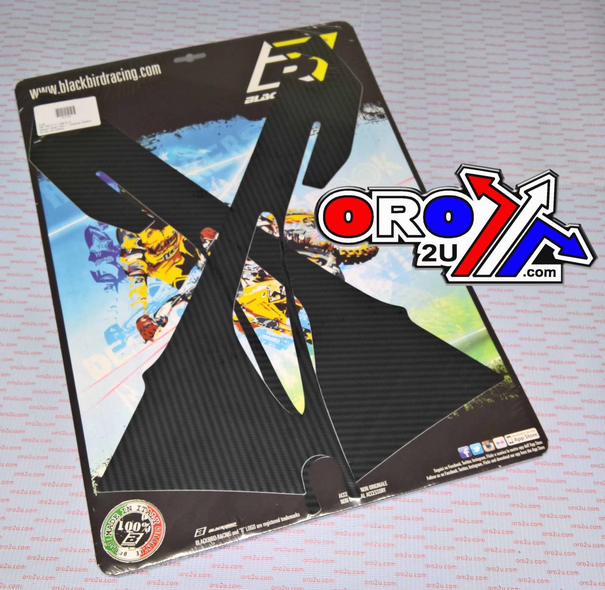 2017 CRF450 AIRBOX DECAL CF, BLACKBIRD 5140 thumbnail 2