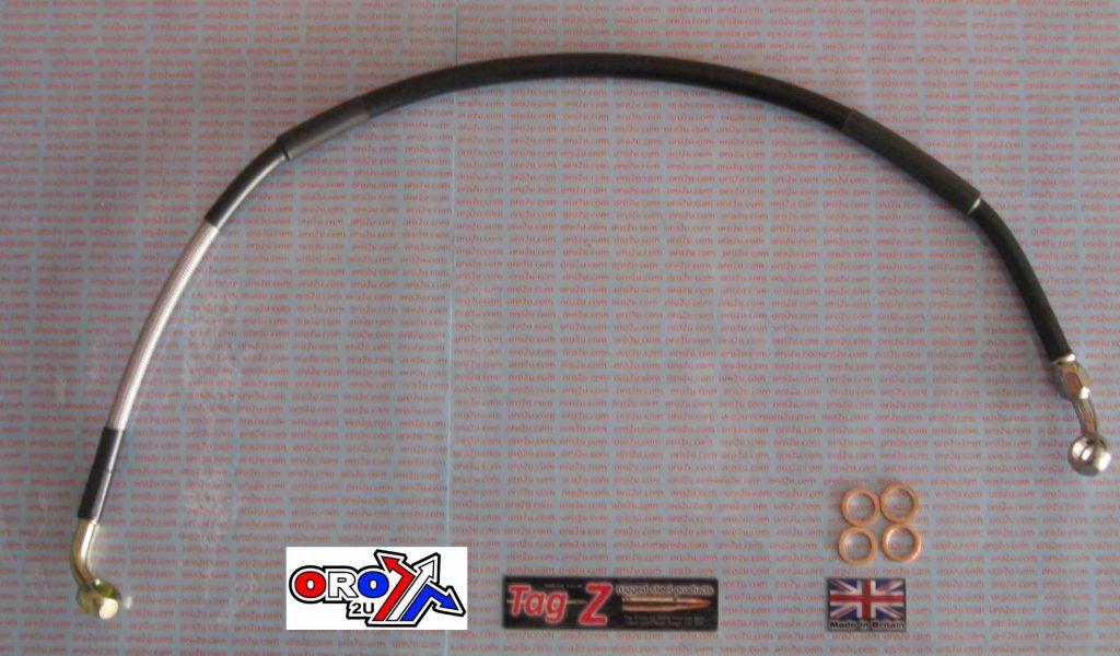 HOSE REAR BRAKE SILVER / BLK KXF250/450 05-10 RM-Z250 06 K02-2-024/P thumbnail 2