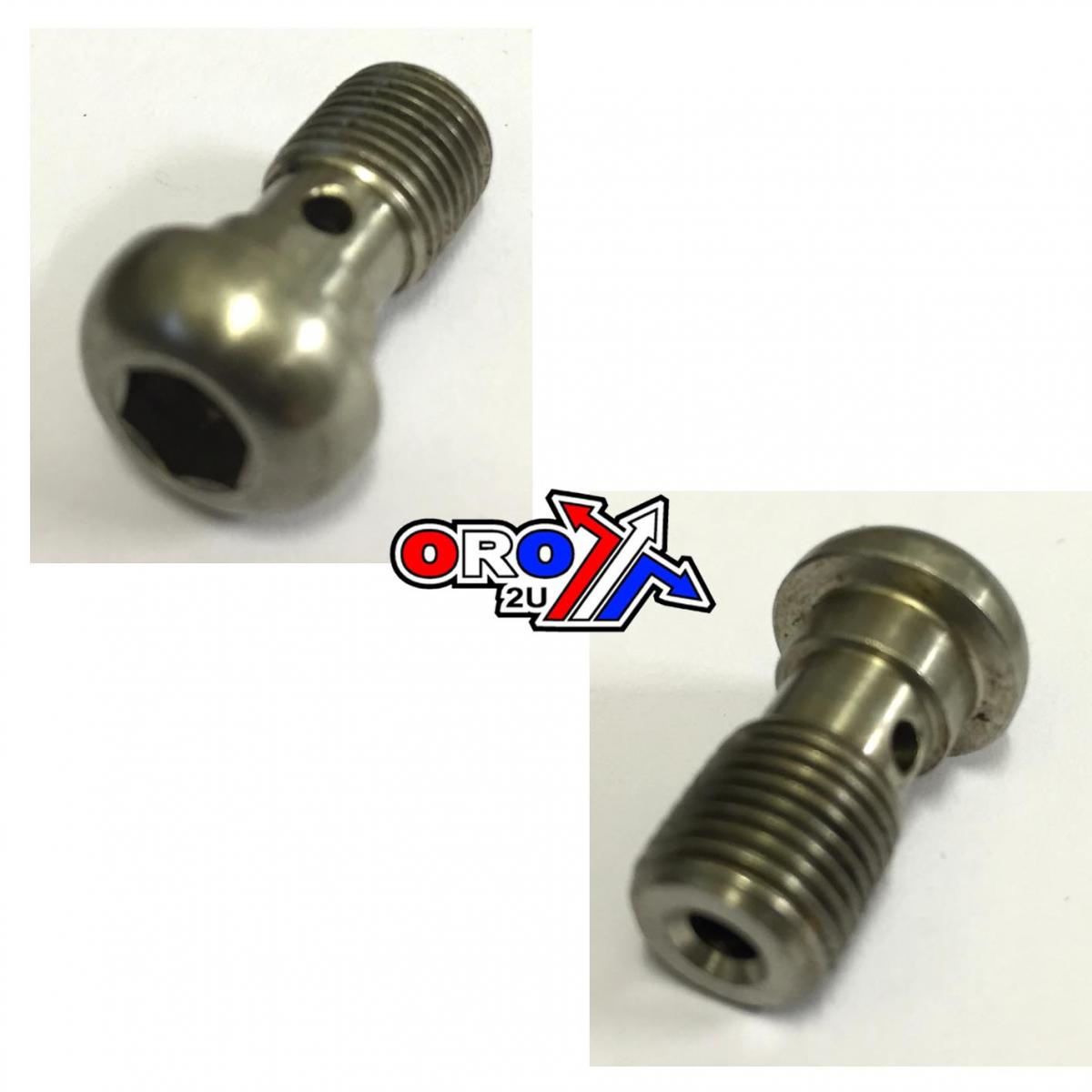 BANJO BOLT M10x1.00 STAINLESS STEEL thumbnail 2