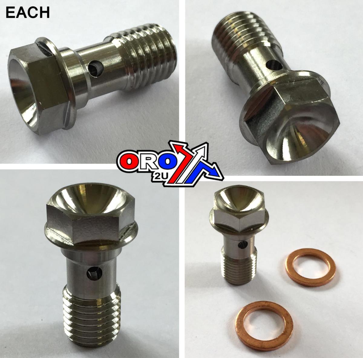 BANJO PRO BOLT 10x1.00mm, TITANIUM GRADE 5 / EACH thumbnail 3
