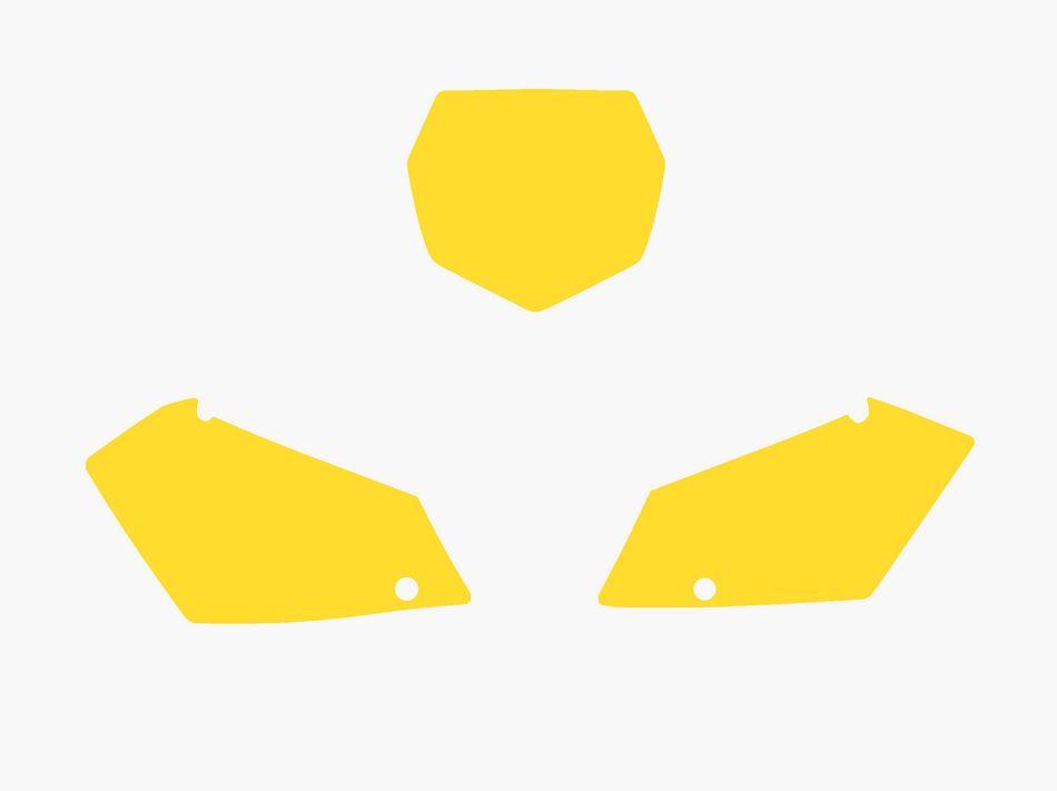 RMZ450 05-06 BACKGROUNDS YEL, BB3314/40 image 1