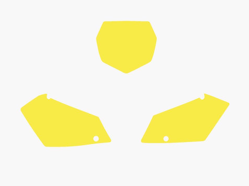 RMZ450 05-06 BACKGROUNDS YE/F, BB3314/50 image 1