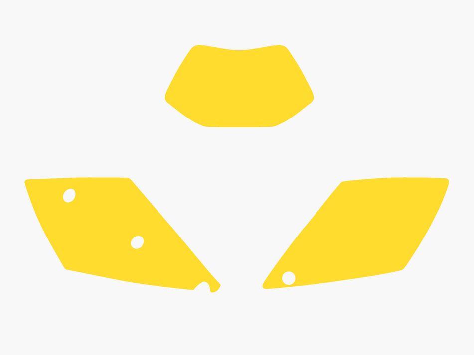 2004 KTM EXC YELLOW PRE CUT BACKGROUNDS, BLACKBIRD 3510/40 image 1