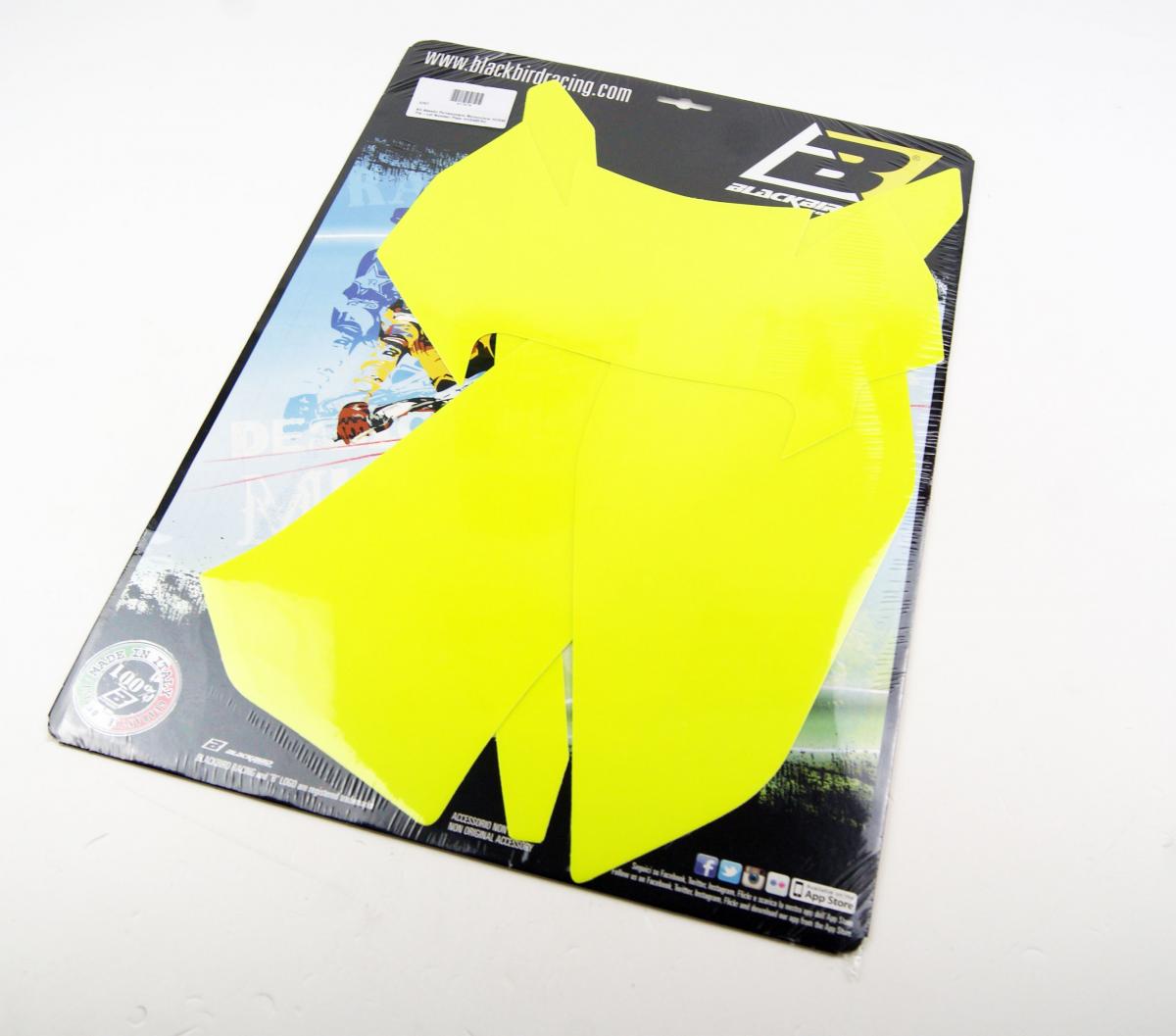 2013-14HUSABERG BACKGROUND, NEON YELLOW BLACKBIRD 3707/50 thumbnail 2