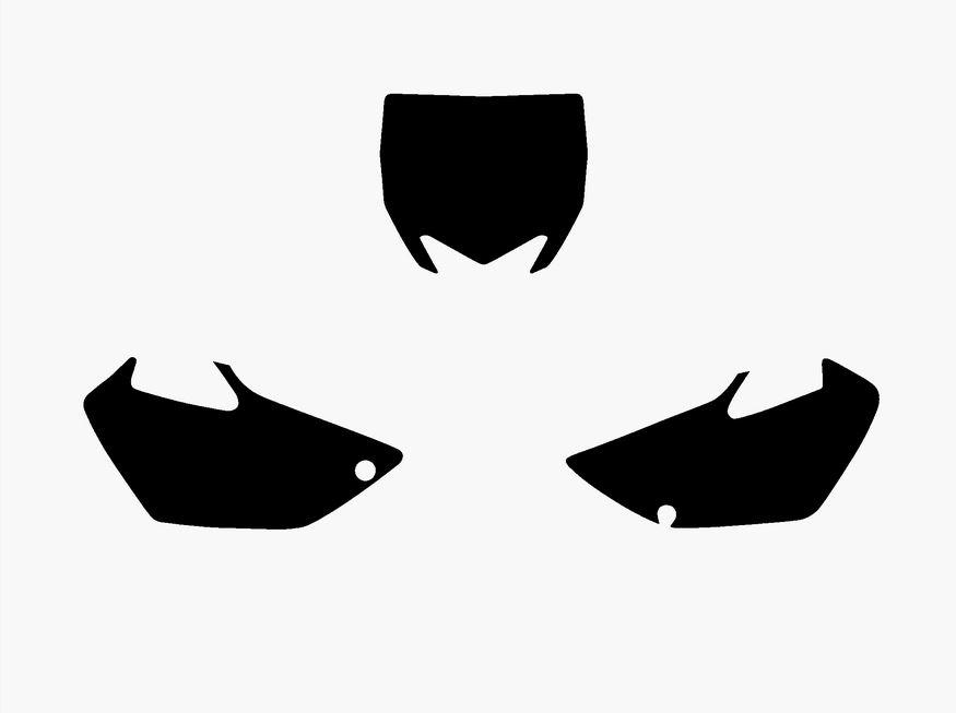 15-21 YZ85 BACKGROUNDS BLACK, 3225/20 image 1