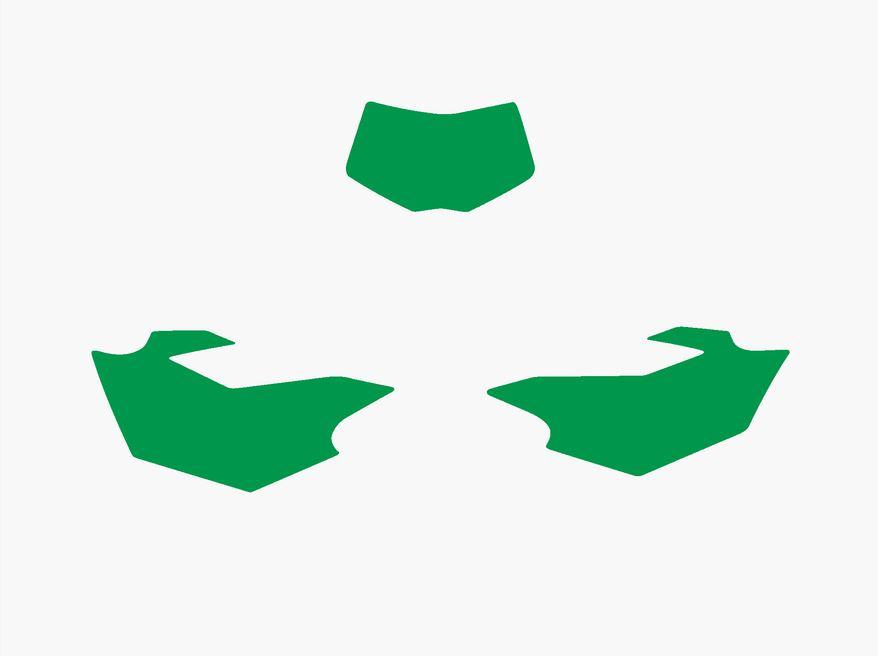 15-19 WRF250 BACKGROUNDS, GREEN BLACKBIRD 3226/30 image 1