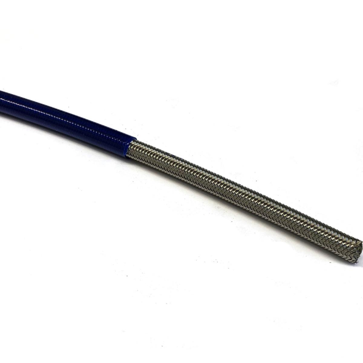 DARK BLUE HOSE 5 METER 600-03, STAINLESS STEEL BRAIDED HOSE, 600-03GN / PTFE / PVC COVERED, BUILDALINE thumbnail 3
