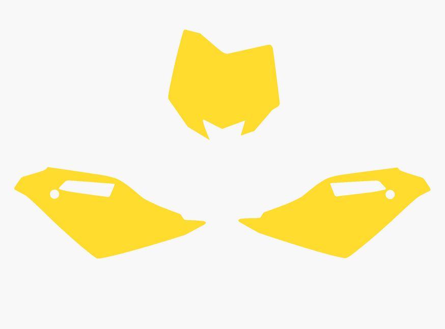 09-12 HUSKY CR125 BACKGROUNDS, YELLOW BLACKBIRD 3613/40 thumbnail 2