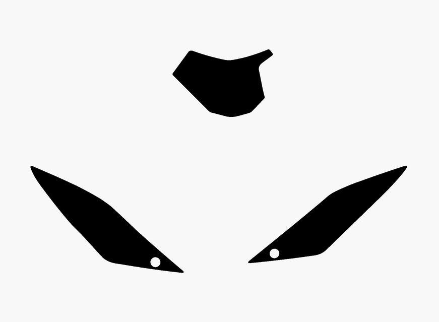10-11 GASGAS BACKGROUNDS BLACK, BLACKBIRD 3905/20 image 1